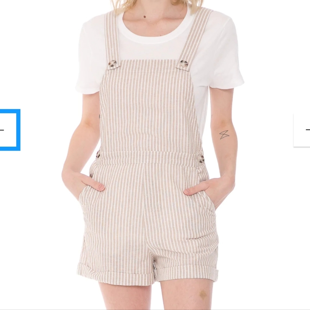 Cali 1850 Linen Blend Romper